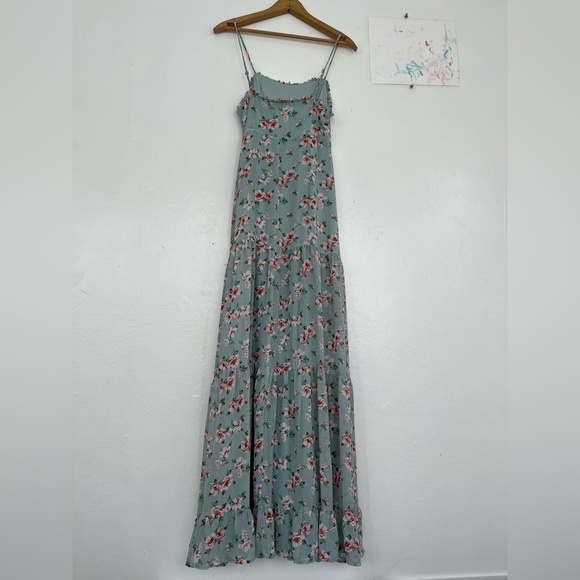 Lulu's Tiered Floral Maxi Dress - Picture 3 of 5